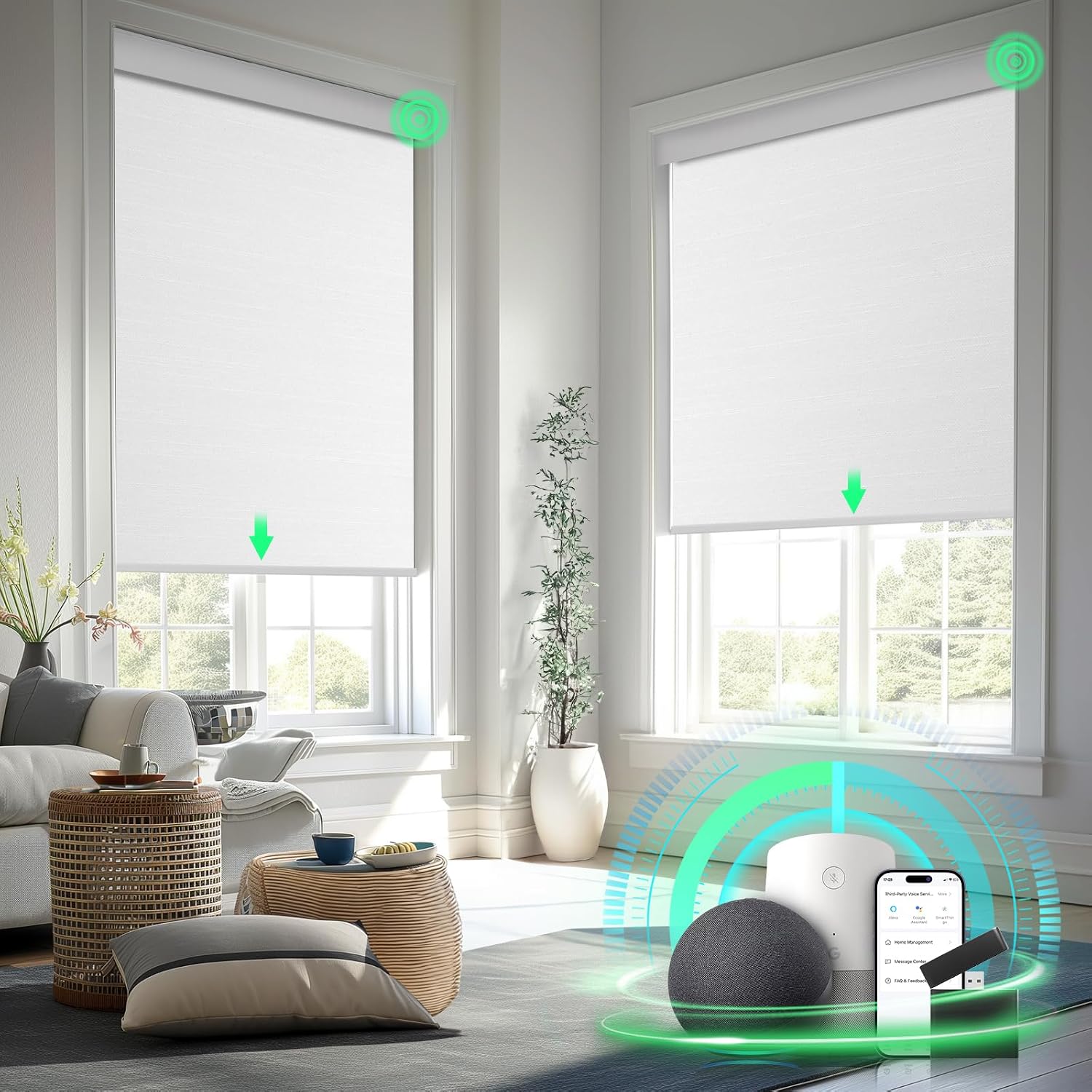 MOTORIZED BLINDS Room Design
